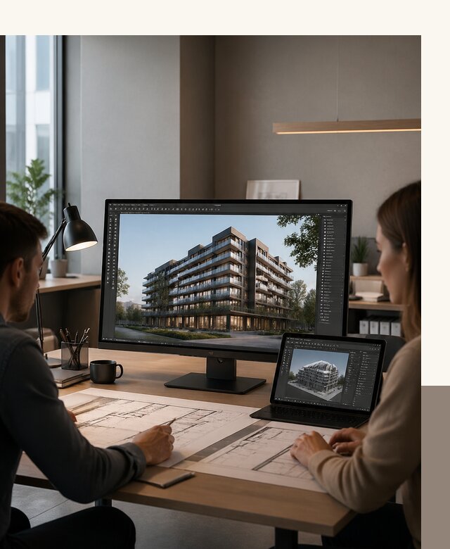 3D визуализация архитектуры и объектов строительства в Луховицах