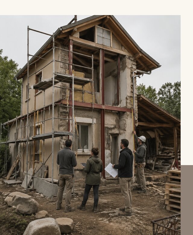 Реконструкция загородного дома под ключ в Луховицах от бюро