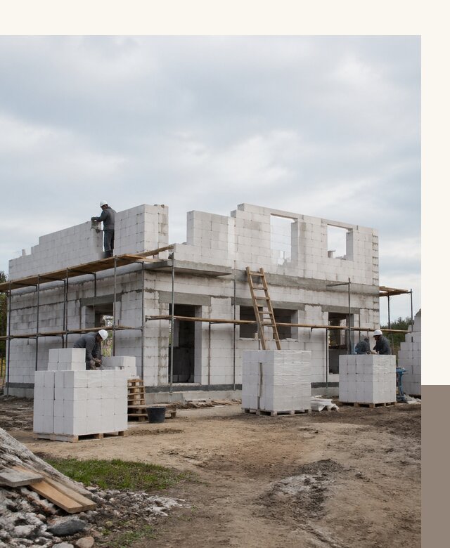 Строительство домов из газобетона в Луховицах под ключ