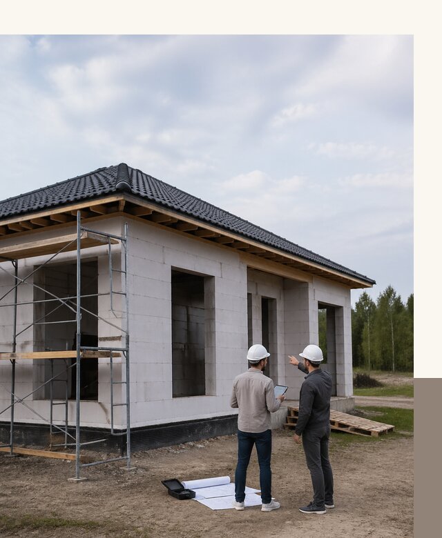 Проектирование одноэтажных домов из газобетона в Луховицах